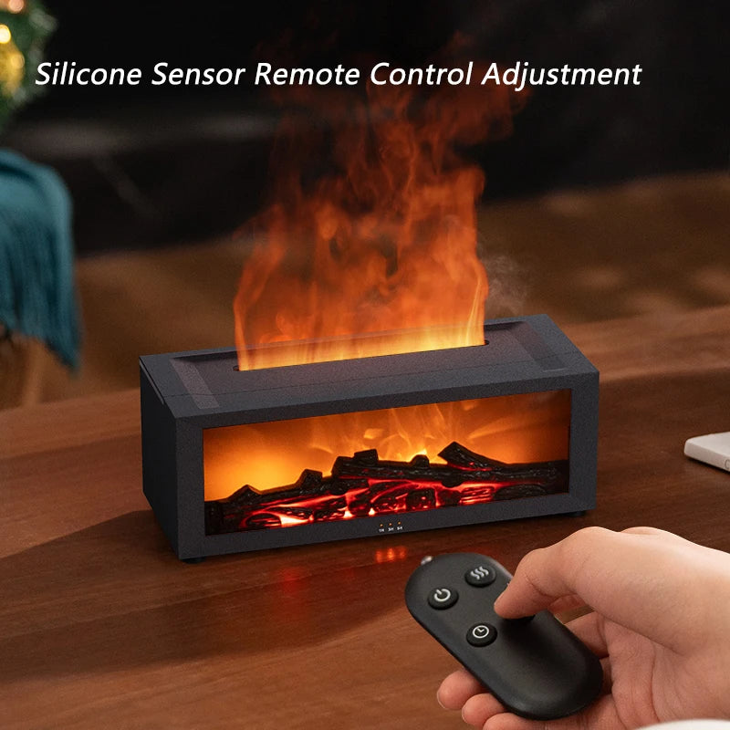 FlameGlow Aroma Diffuser and GlowMist Flame Humidifier