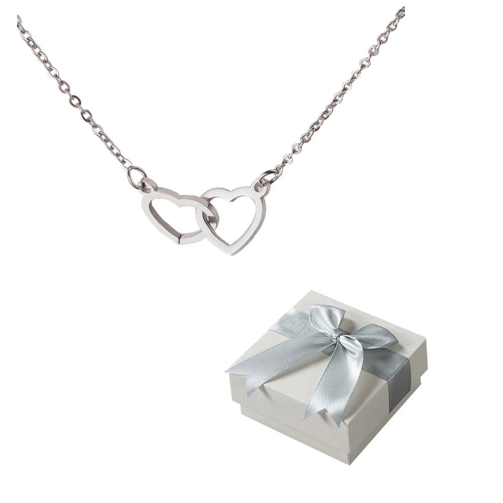 Personalized Necklace with Rotating Rose Box